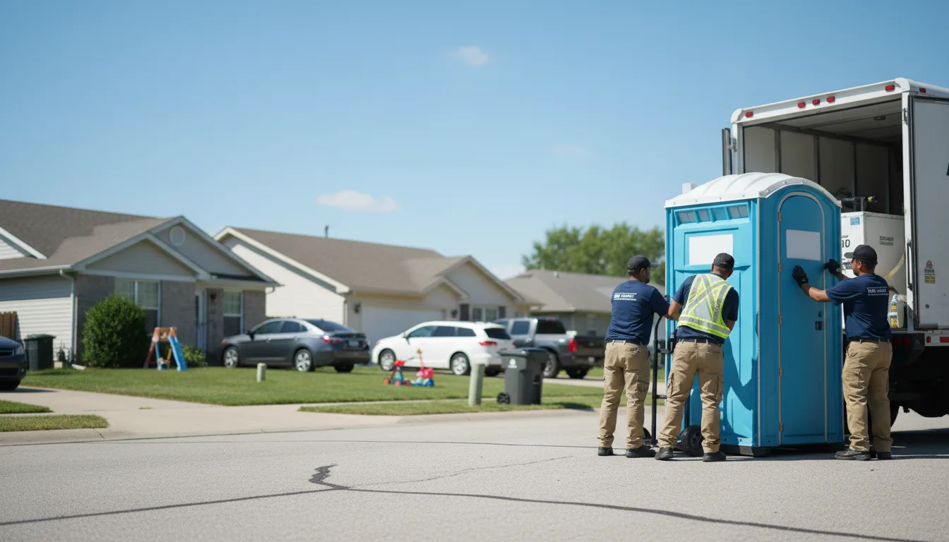 Standard Porta Potty Rentals in Jefferson City, MO near me